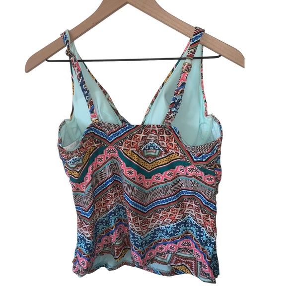 TIME AND TRU TANKINI SWIMSUIT TOP - Picture 6 of 7